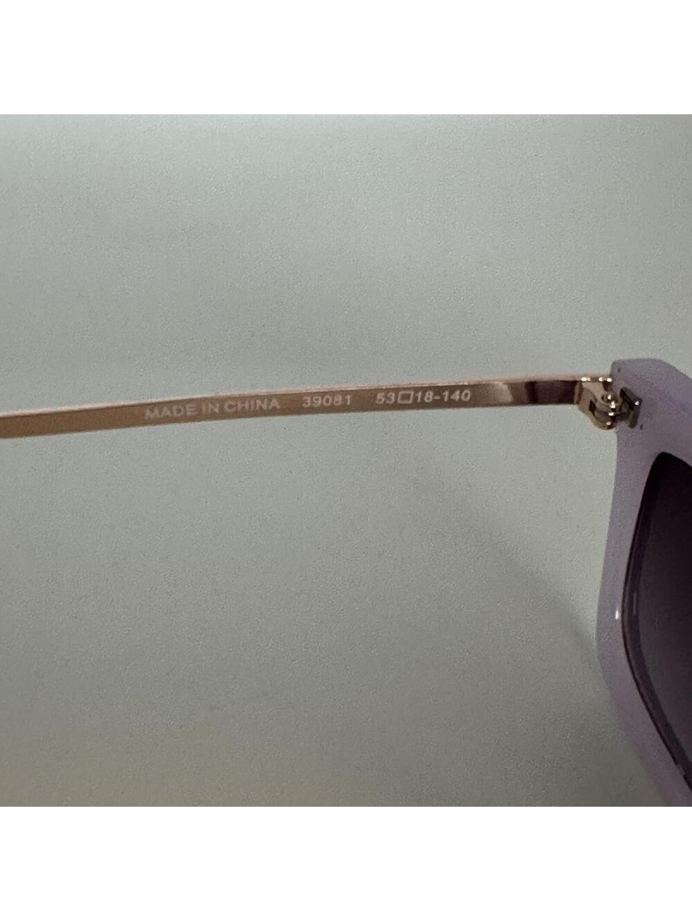 A.J. Morgan Purple Rectangular Sunglasses - Picture 9 of 9